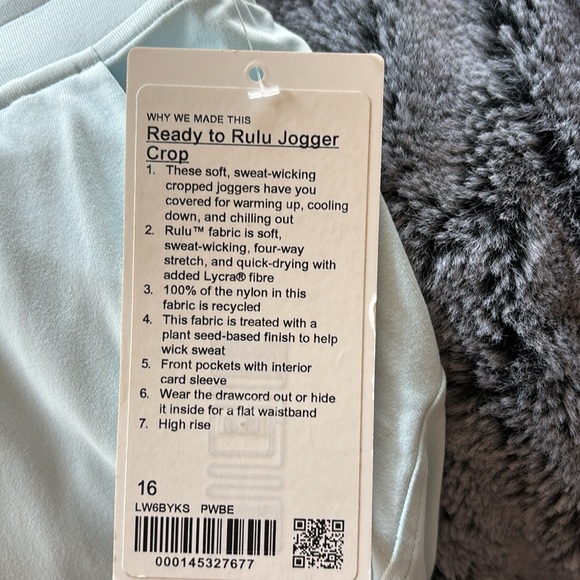 NWT Lululemon Ready to Rulu Jogger Crop - Picture 7 of 12